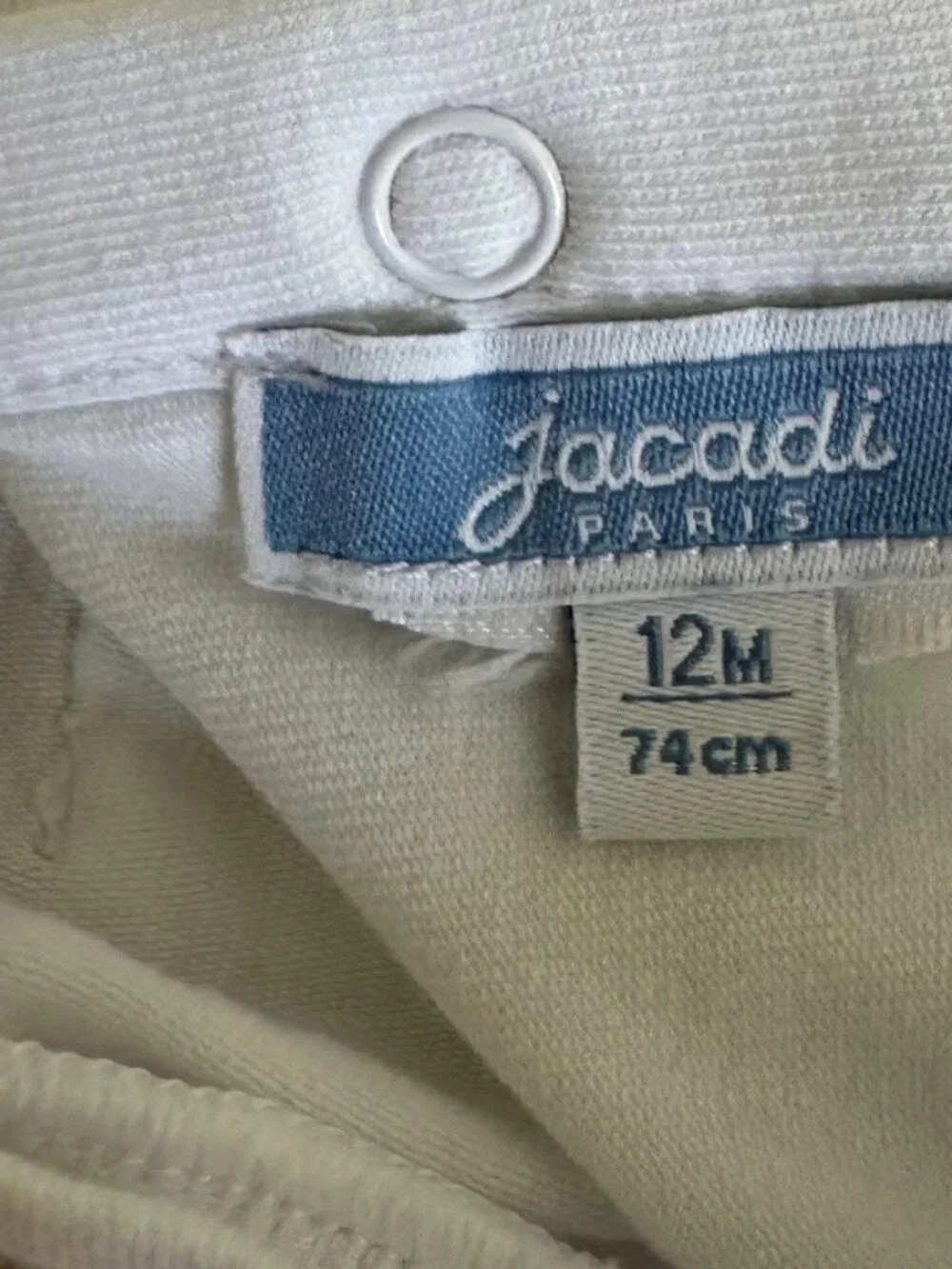 Bébé Jacadi White Bodysuit